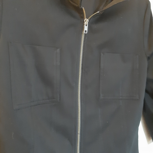 Jones of New York Zip up 3/4 Sleeve Blazer Jacket - Picture 2 of 5